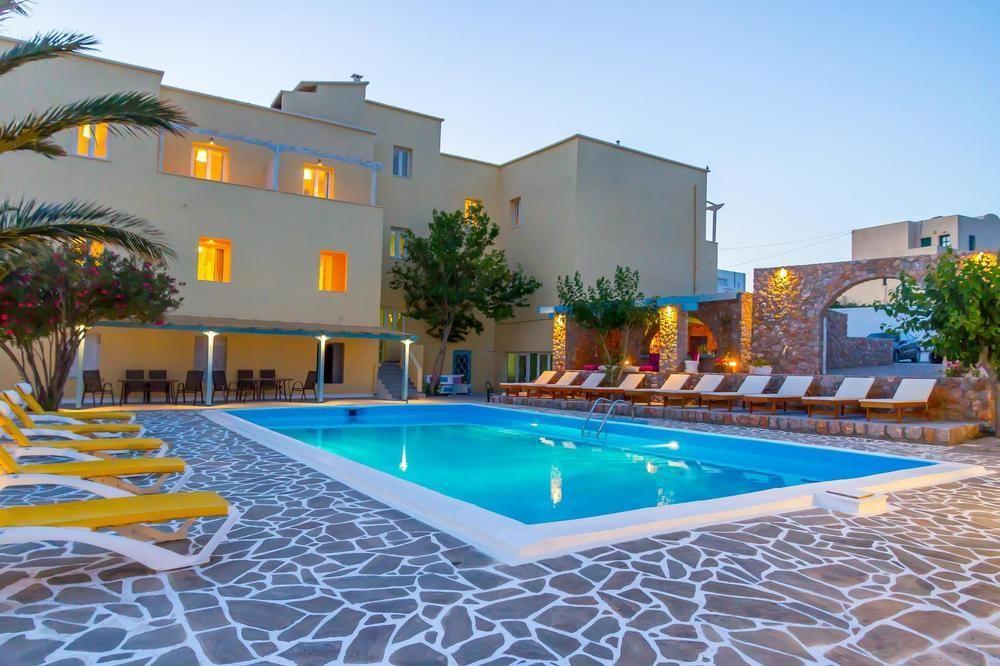 Zorbas Hotel Santorini Pyrgos Kallistis Exterior foto