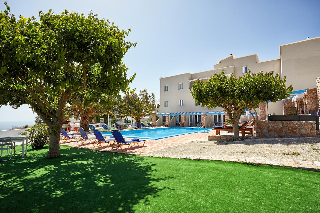 Zorbas Hotel Santorini Pyrgos Kallistis Exterior foto